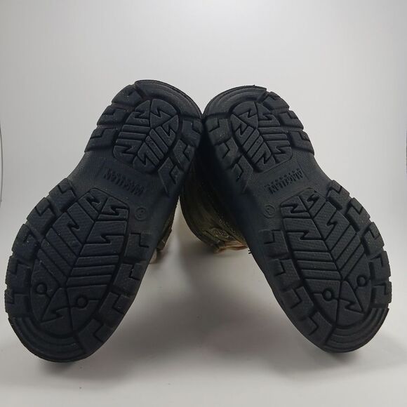 Magellan  Outdoor Winter/ Snow Boots. Boy's  size 3D Olive Green Water Resistant - Picture 12 of 12